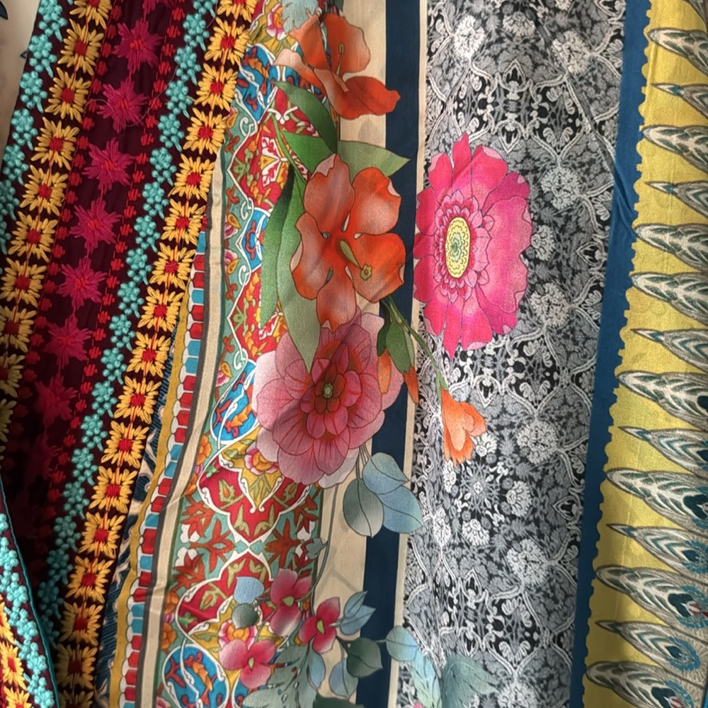 Johnny Was BNWT One of a Kind Beautiful Reversible Kimono O/S - Picture 3 of 16